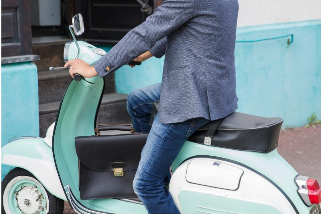 cartable en cuir homme